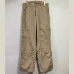 30 CARHARTT WIP 25ss ダブルニー コットン パンツ