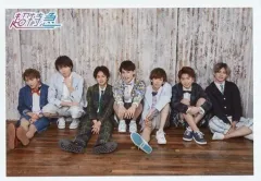 【中古】生写真(男性) 超特急/集合(7人)/横型・全身・座り・タクヤ足伸ばし/Bullet Train 5th Anniversary Tour 2017「Trans NIPPON Express」生写真 第29弾