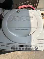 SHARP ES-G60TC  6キロ　縦型　全自動洗濯機