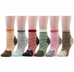 猫柄 レディースソックス かわいい 靴下 カラフル ファッション 靴下セット