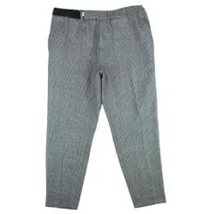 GRAPHPAPER グラフペーパー GM184-40507 Glencheck Wool Cook Pants グレンチェック パンツ 日本製 グレー系 F【中古】のサムネイル