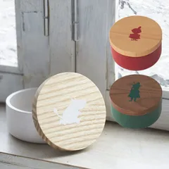 ニチガン nichigan ムーミン アクセサリーケース 北欧 トーベヤンソン 木製 プレゼント ギフト おうち時間 子供