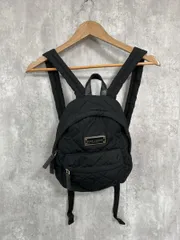 MARC BY MARC JACOBS マークバイマークジェイコブス キルティング リュック デイパック バッグ 黒 ■■◎レディース