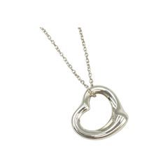 ティファニー TIFFANY&Co. ネックレス オープンハート シルバー925 レディース