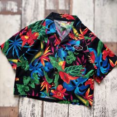 KBC 半袖アロハシャツ マルチカラー ヴィンテージ 古着