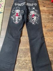 【28インチ】ブレイブマン ベティブープ BBB-2434 デニムパンツ BRAVE MAN BETTY BOOP ジーンズ ベティちゃん メンズ 送料無料 新作