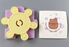 [중고] 자석·자석 [시크릿] 곰 공장장 하구루마 마그넷 [하마 스시×영화 스미코구라시 츠기하기 공장의 신비한 코] 하마코 세트 주문 특전 제1탄