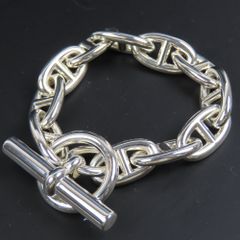 100700 HERMES エルメス シェーヌダンクル GM バングル 65.7g  アクセサリー ブレスレット