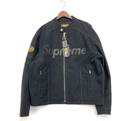 Supreme Vansonコラボジャケット グレー/ネイビー Supreme x Vanson Leathers GORE-TEX Shell Jacket 