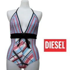 ※在庫処分価格※ DIESEL（ディーゼル）チェック柄ワンピース　水着のサムネイル