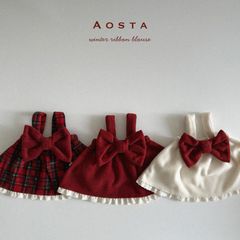 【⭐️閉店SALE⭐️】【Aosta】Winter Ribbon Blouse［aowi51］