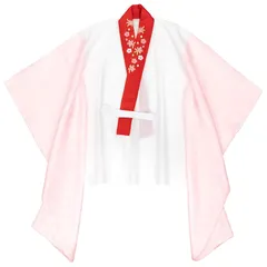 [KYOETSU] [キョウエツ] 七五三 半襦袢 半襟付き 3歳 子供 (3歳用(100cm), 赤桜) 0