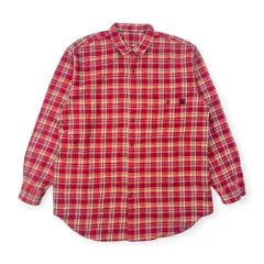 パパス Papas サイズLL レッド×白 メンズ 千鳥格子 美品 ジャケット 2025年最新papas ネルシャツの人気アイテム - メルカリ