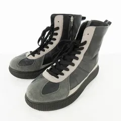 オニツカタイガー Onitsuka Tiger DELECITY BOOT ブーツ ショート プラットフォーム 9ホール レースアップ レザー 黒 ブラック 1183C158  US 9 1/2 27.5ｃｍ 