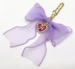 【中古】キーホルダー ななもり。(すとろべりーぷりんす) シフォンリボンチャーム 「すとぷり 2024 Spring オフィシャルグッズ」