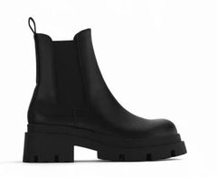 Opium - Black big chelsea boots 43 y2k - メルカリ