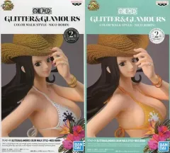 【中古】フィギュア 全2種セット 「ワンピース」 GLITTER＆GLAMOURS COLOR WALK STYLE -NICO ROBIN-