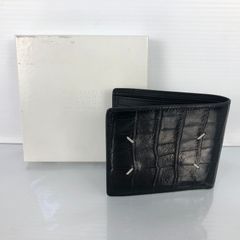 Maison Margiela メゾンマルジェラ イタリア製 二つ折り財布 ブラック BLACK S35U10435 P4517 /m 250217 01749hi◇157