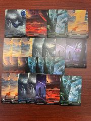 Unfinity基本土地ギャラクシーfoil・通常foilセット Unfinity基本土地ギャラクシーfoil・通常foilセット （Unfinity