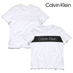 ★人気 CALVIN KLEIN (カルバンクライン) Tシャツ ホワイト S～XLサイズ 送料無料 ck-40l6771