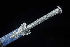 「秦始」マンガン鋼製 （全長101cm・）中国風、中国古代、レプリカ、COSPLAY 装飾用”“非実戦 美術刀 刀装具 模擬刀 日本刀 模造刀 鑑賞用 武具