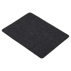 PATIKIL 23.5x20cm マウスパッド フェルト デュアルサイド ソフトデスクパッド ライティングマット オフィス ホーム用 グレー