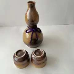 縁起良い 瓢箪徳利と御猪口