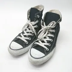 ◇ Θ CONVERSE コンバース 32060181 ハイカット スニーカー サイズ24 ブラック レディース E  【1504240023175】のサムネイル