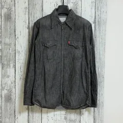 日本製】LEVI'S リーバイス 先染めブラック デニムジャケット 40