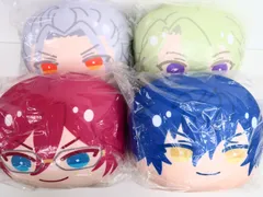 4点セット あんさんぶるスターズ!! ビッグおまんじゅうクッションvol.3 Eden/乱凪砂・漣ジュン・七種茨・巴日和