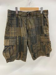 STUSSY　00's チェック　カーゴショートパンツ　ヴィンテージ【M128-20250712-02KS】