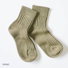 decka Quality socks デカクォリティソックス ローゲージリブソックスショートレングス de-26 靴下 ユニセックス レディース メンズ 新品 国内正規品 日本製 【サイズ / 2：25-28cm】