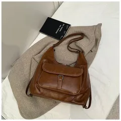 トートバッグ レディース 大容量 通勤 2WAY ショルダー バックパック レトロ シンプル M250310-1238