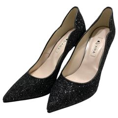 美品】リーガル (22.5) パンプス ラウンドトゥローヒール 本革
