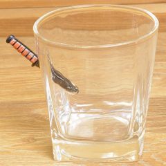 Caliber Gourmet ウイスキーグラス Last Man Standing Glass  海兵隊ナイフ CBG-LMS-USMC