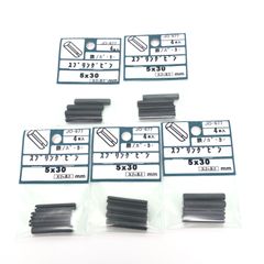大里 JO-677 [テツキジ スプリングピン ストレート 5×30mm 1袋(4個入)×5] Ｍ0610L