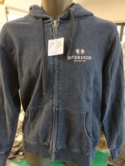 【非売品】SUNTORY　缶コーヒーBOSS×McGREGOR　オリジナルインディゴ染めパーカー（Ｌ）