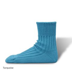 SHOWATABÉ ORGANIC ショウワタベ オーガニック Organic Ribbed Socks Short Length オーガニックリブソックス ショートレングス ORG-02 新品 靴下 国内正規品 【サイズ / 1：21.5-24.5cm】