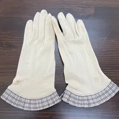 新品未使用　バーバリー　BURBERRY ベージュ カシミヤ手袋　サイズM/Ｌ 楽天市場】バーバリー（レディース手袋｜手袋・アームカバー