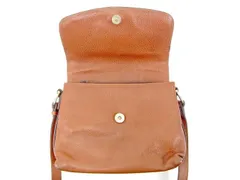 【最大30％OFF】セリーヌ ショルダーバッグ 斜め掛けショルダー ブラウン レザー Celine バッグ バック 肩掛け 収納 バッグ  G1406