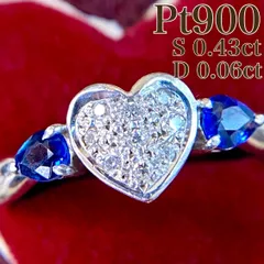 【レトロ】キュート♡ K18 リボン ダイヤ ゴールド 11号 2.7g　C1320