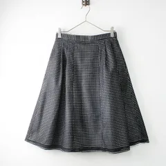 美品 2021SS TOCCA トッカ 【洗える】 カリーナ CARINA SKIRT スカート 4/ブラック 格子レースメッシュ【2400013042147】のサムネイル