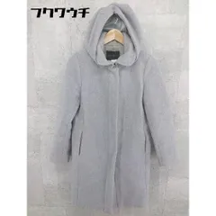 ■ ◎ URBAN RESEARCH アーバンリサーチ フード付き 長袖 コート サイズ36 グレー系 レディース  【中古】 【1002802402104】