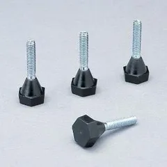【公式】スチールラック メタルラック 4個セット 棚 パーツ ミニ用 ポール径19mm メタルミニアジャスター MM-4NA irisohyama アイリスオーヤマのサムネイル