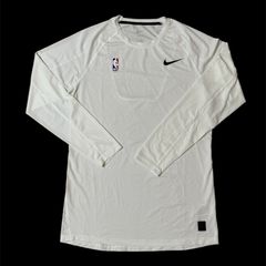 NIKE Pro ナイキ ロングスリーブ白NBA選手専用支給品
