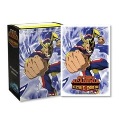 ドラゴンシールド スタンダードサイズ マットアートスリーブ オールマイトパンチ AT-16035 100枚入り DRAGON SHIELD