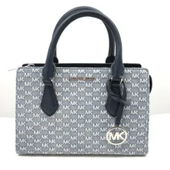 【中古】MICHAEL KORS ウォッシュドデニム センタージップ サッチェル マイケルコース[17]のサムネイル