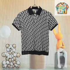 【今日WTO】DIOR ジャカード Polo T-shirt-FR03