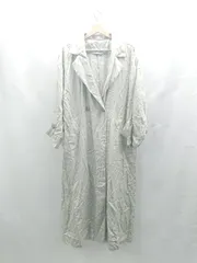 ◇ ◎ ⊂ mysty woman ミスティウーマン 長袖 トレンチコート サイズM グリーン系 レディース E  【1503060034811】のサムネイル
