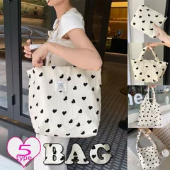 bag1139★（予約販売の商品）レディース ハート エコバッグ トート お洒落 ショルダーバッグ ポーチ ハンドバッグ